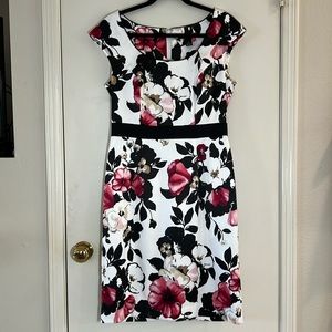 White House Black Market floral dress
